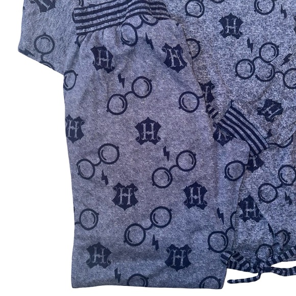 Wizarding World of Harry Potter Pajama Set Top Bottoms Sleepwear Women’s Size XS - Picture 5 of 7